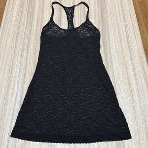 Victoria’s Secret Black Lace Tank Top Size Small Layering Piece